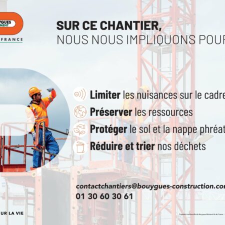 Panneau de chantier 1000x780mm