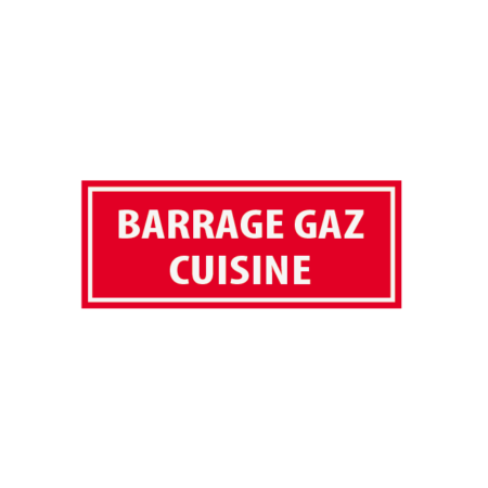 Barrage Gaz cuisine