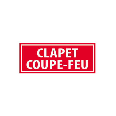 Clapet coupe-feu