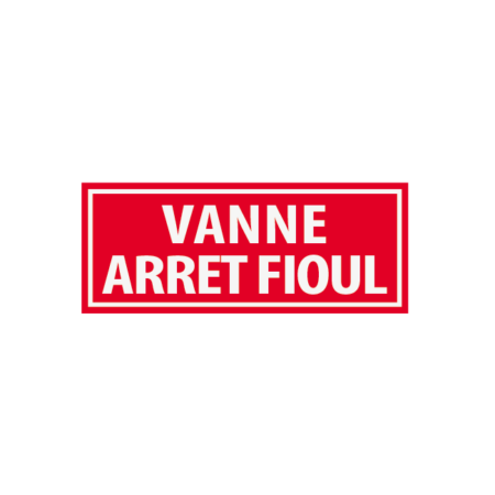 Vanne arrêt fioul