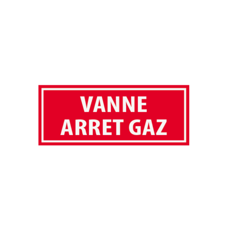 Vanne arrêt Gaz