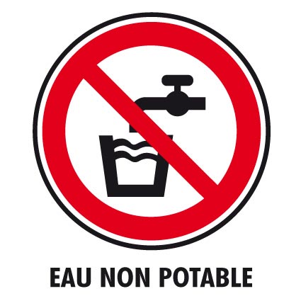 Eau non potable