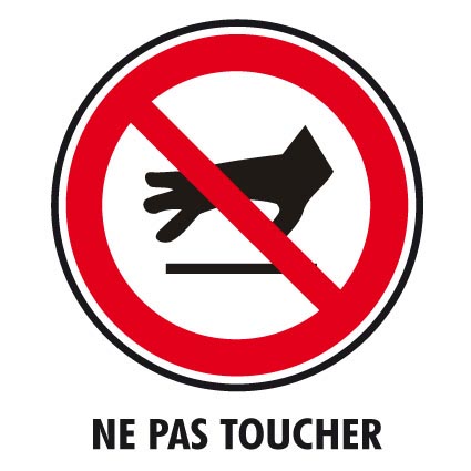 Ne pas toucher