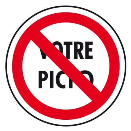 Votre picto 500x500mm