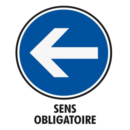 Sens obligatoire gauche