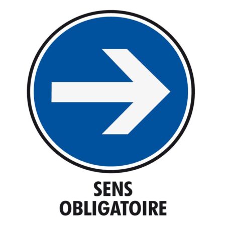 Sens obligatoire droite