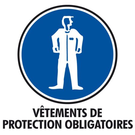 Vêtements de protection obligatoires