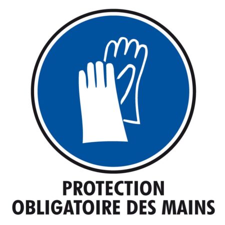 Protection obligatoire des mains
