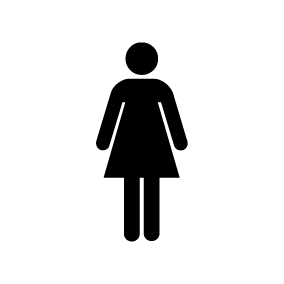 Plaque de porte "Femme"