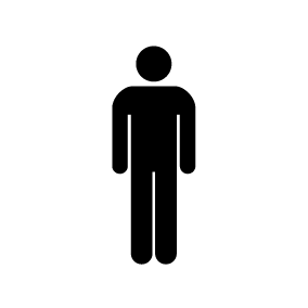 Plaque de porte "Homme"