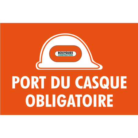 Port du casque obligatoire
