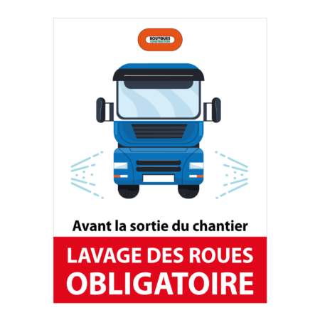 Lavage des roues obligatoires