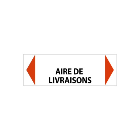 Panneau "Aire de livraisons"
