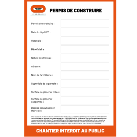 Permis de construire